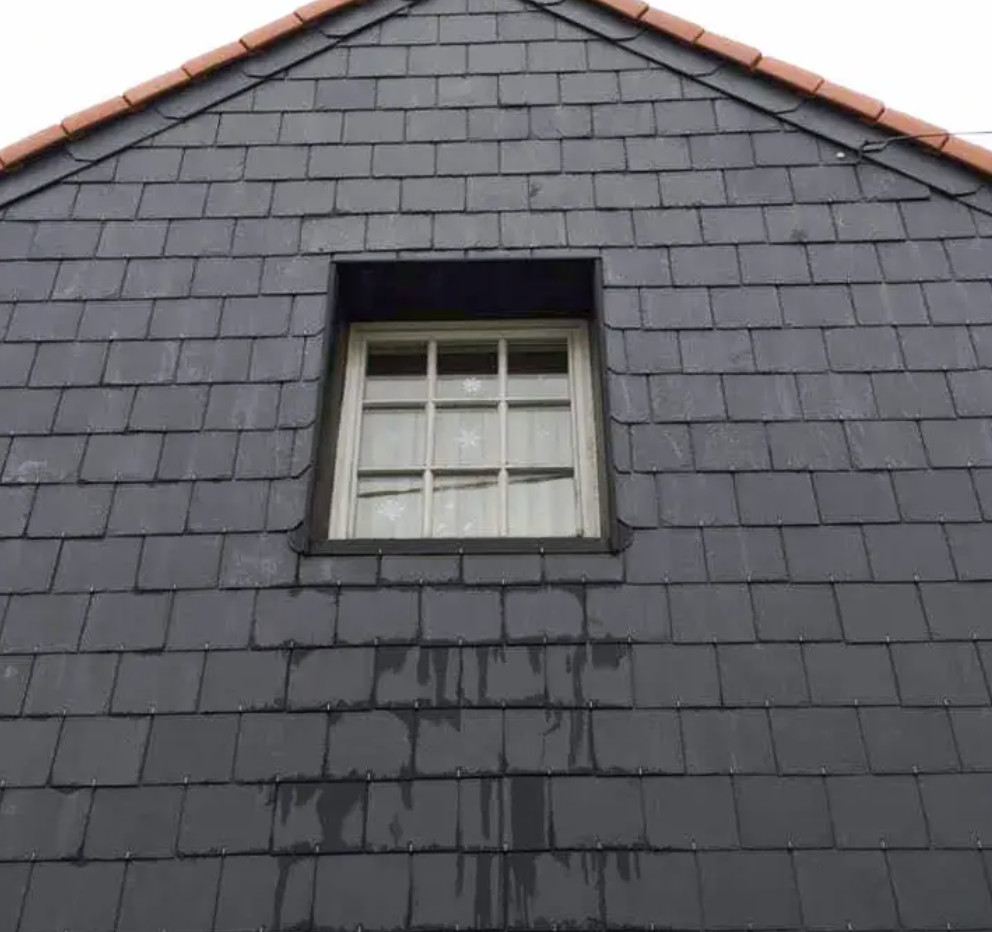 Le bardage : une solution esthétique et durable pour votre maison 2 Bardage d'une maison en ardoise naturelle