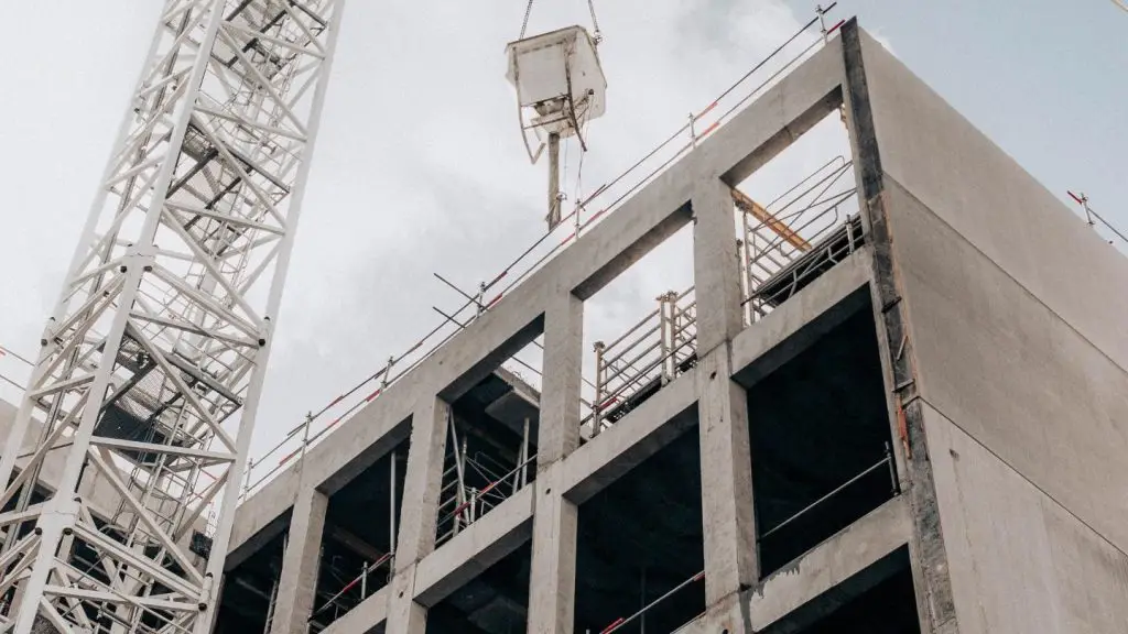 chantier à l'arrêt