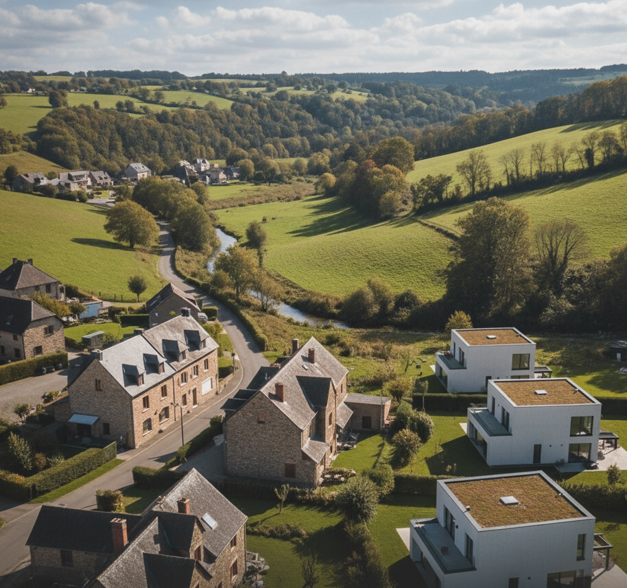 Plat of hellend dak: wat is de juiste keuze voor nieuwbouw? 1 Schuin dak, plat dak