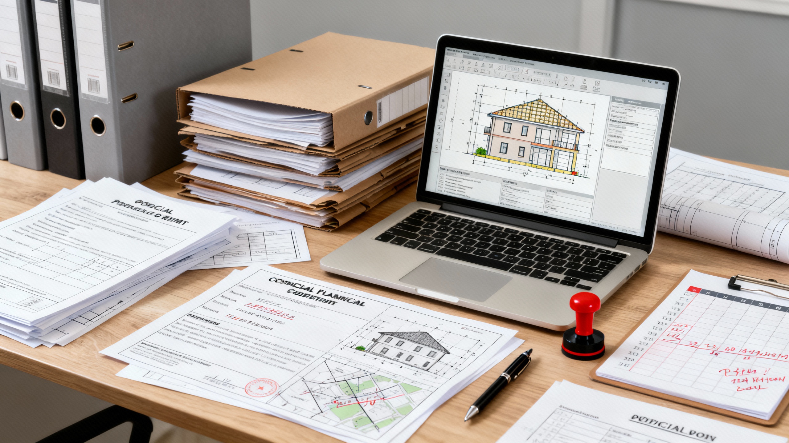 construire maison neuve administratif